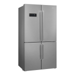 Frigorífico americano Smeg 4 puertas, Total No Frost - FQ60XDAIF