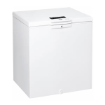 Congelador horizontal Whirlpool con capacidad 164 litros - WHE 20112