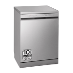 Lavavajillas LG 14 servicios, 60 cm - DF243FVS Inox