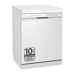Lavavajillas LG 14 servicios, 60 cm - DF243FWS Blanco